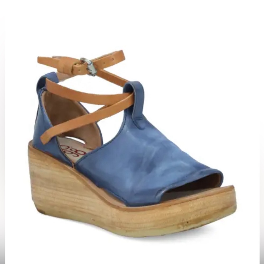 A.S.98 Nino Women's Wedge Sandal Size 40. $350